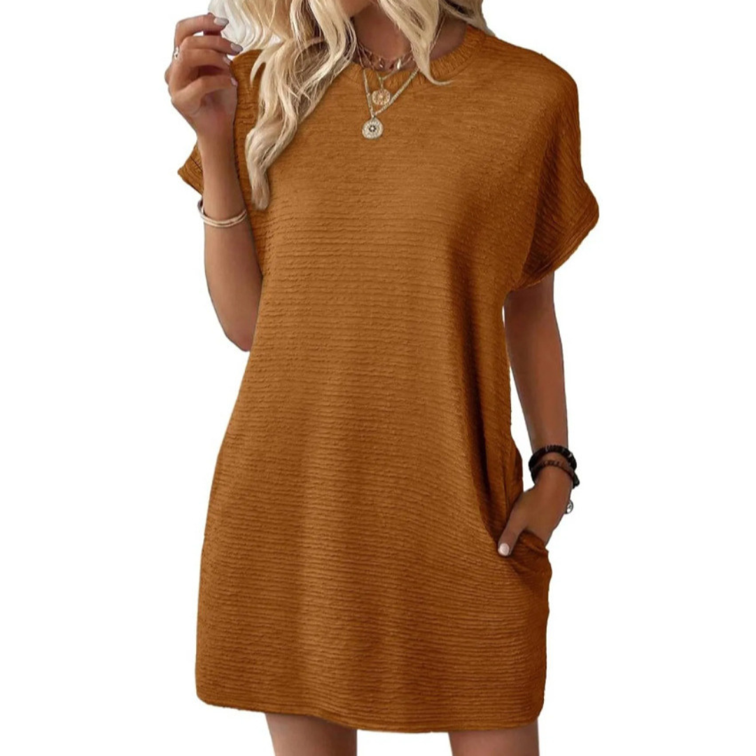 Mira | Bequemes & Stilvolles Damen T-Shirt-Kleid – Ideal für Sommerkleider 5