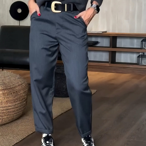 Mira | Elegante, Figurschmeichelnde Weiße Hose Damen für Jeden Anlass 0