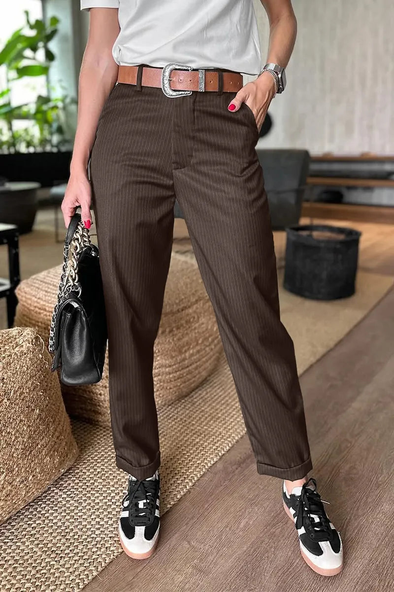 Mira | Elegante, Figurschmeichelnde Weiße Hose Damen für Jeden Anlass 1