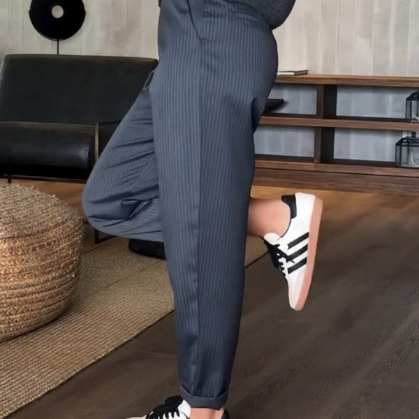 Mira | Elegante, Figurschmeichelnde Weiße Hose Damen für Jeden Anlass 6