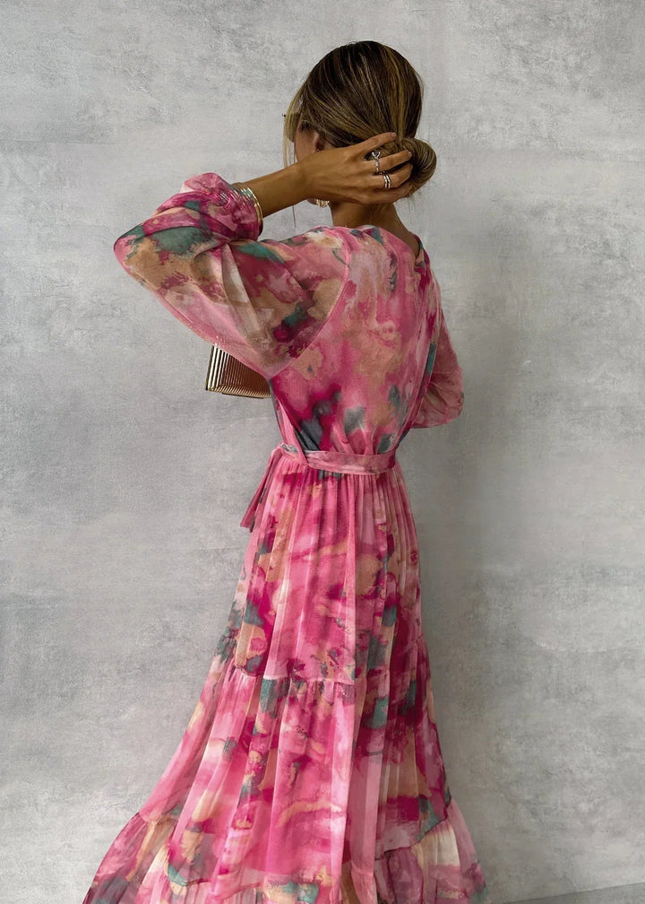 Mirella | Weiches Damenkleid mit Blumenmuster 3