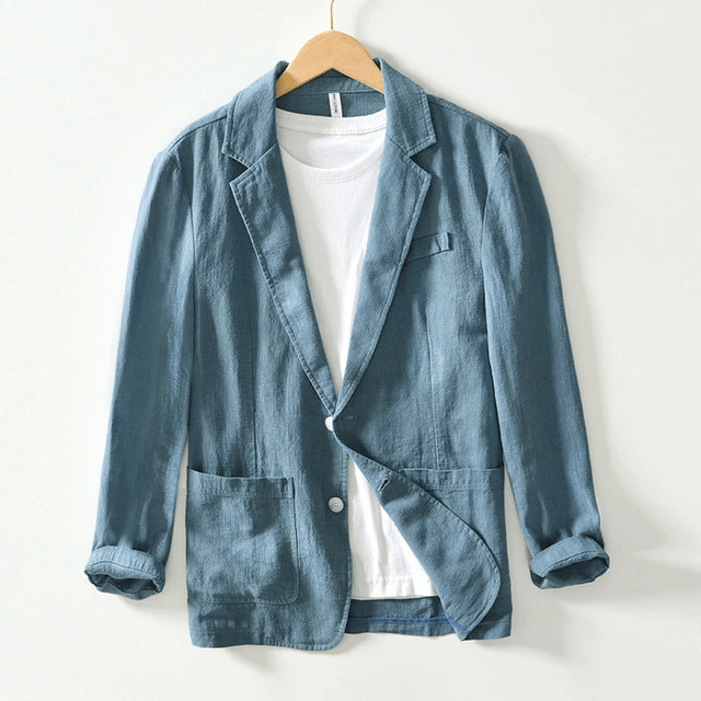 Moderner Herren Leinenblazer - Arthur - Eleganz Pur