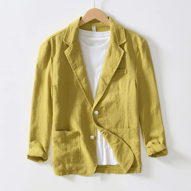 Moderner Herren Leinenblazer - Arthur - Eleganz Pur