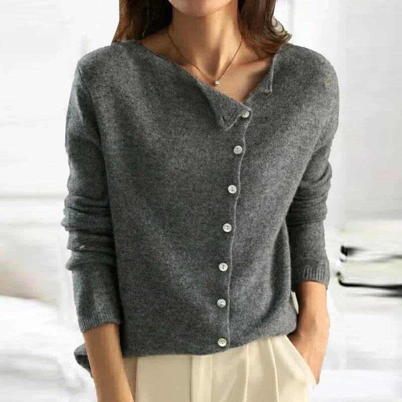 Modische Elegante Damen Strickjacke
