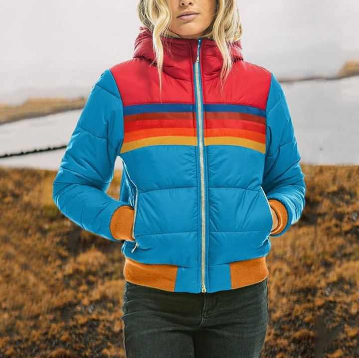 Molly - Rainbows Retro Isolierte Jacke