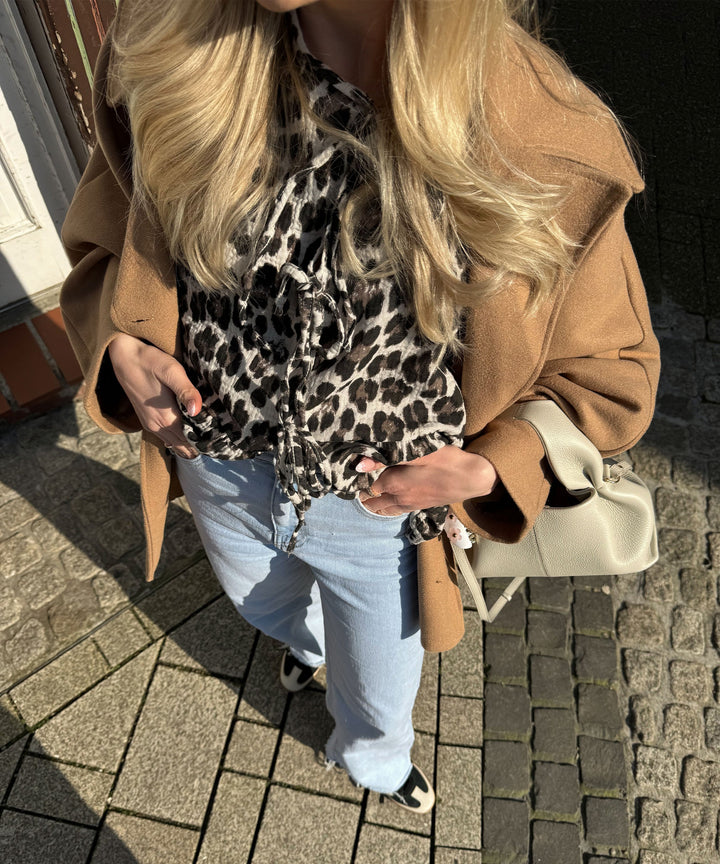 Musselin Bluse Elora Leo  Ladypolitan ♡   