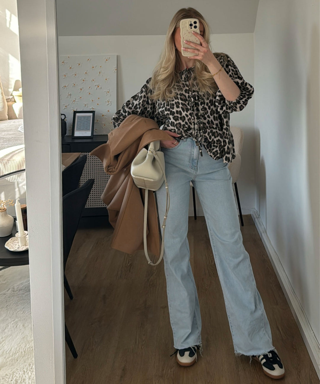 Musselin Bluse Elora Leo  Ladypolitan ♡   