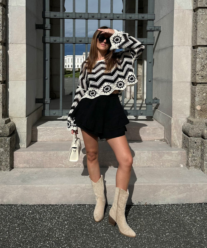 Musselin Hosenrock Alexis Schwarz
