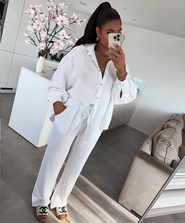 Musselin Set Gabriela Weiß Ladypolitan ♡
