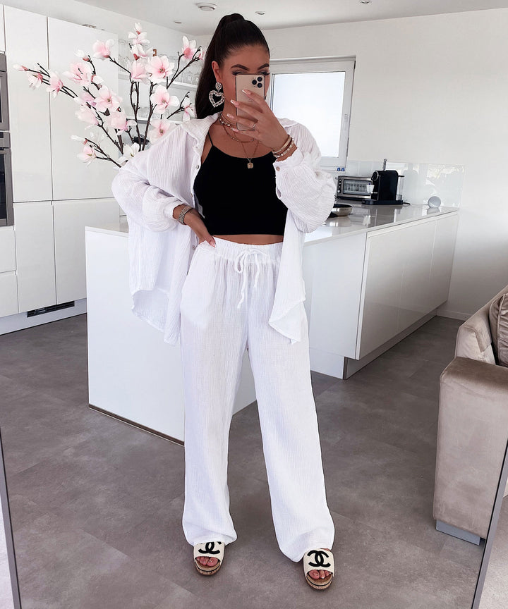 Musselin Set Gabriela Weiß Ladypolitan ♡