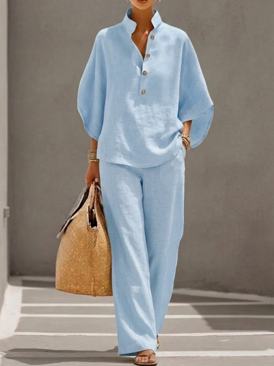 Nerina | Luftig, Elegant & Bequem Loungewear Set für Damen 1