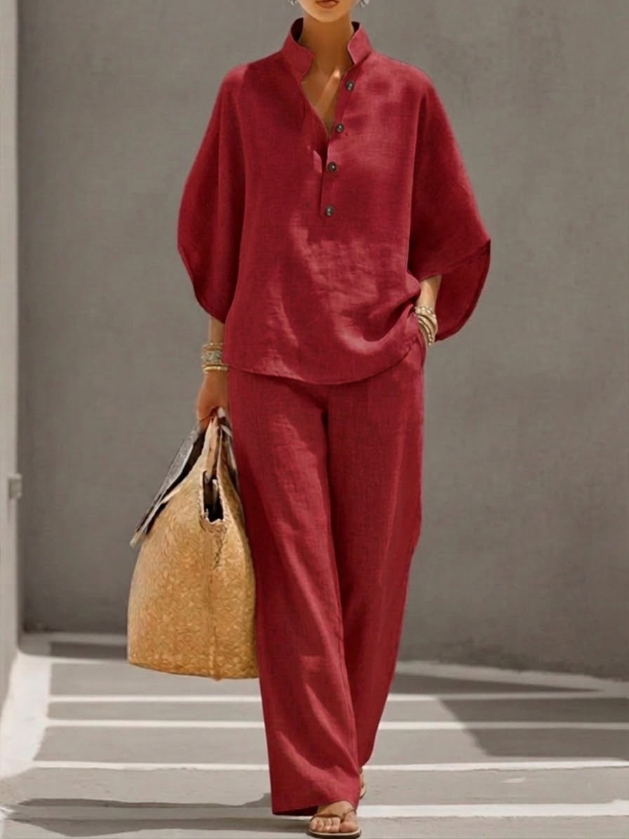 Nerina | Luftig, Elegant & Bequem Loungewear Set für Damen 5