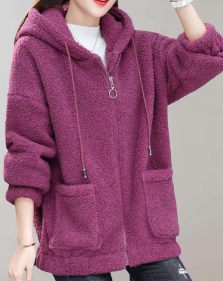 Nicka - Kuschelige und stilvolle Jacke für Frauen