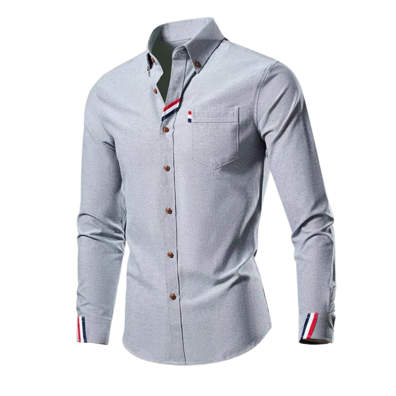 David | Bequemes und atmungsaktives Langarmshirt