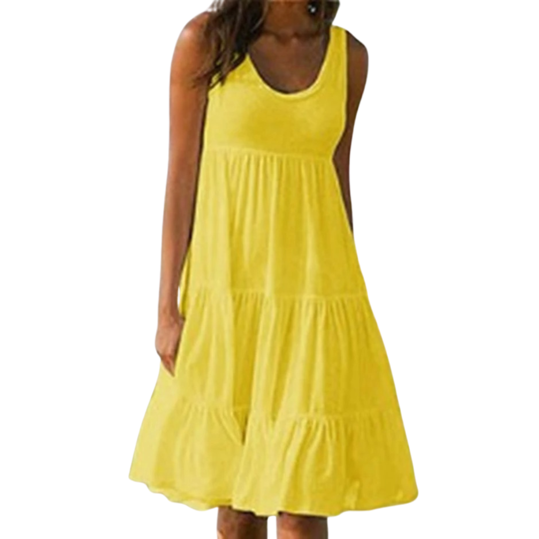 Nina | Elegantes, Fließendes Damen Midi Kleid – Bequemes Sommerkleid für Jeden Anlass 5