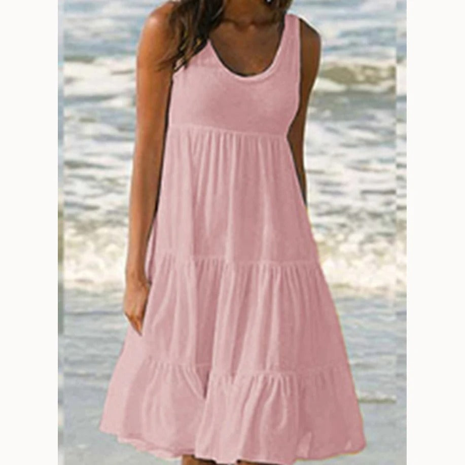 Nina | Elegantes, Fließendes Damen Midi Kleid – Bequemes Sommerkleid für Jeden Anlass 7