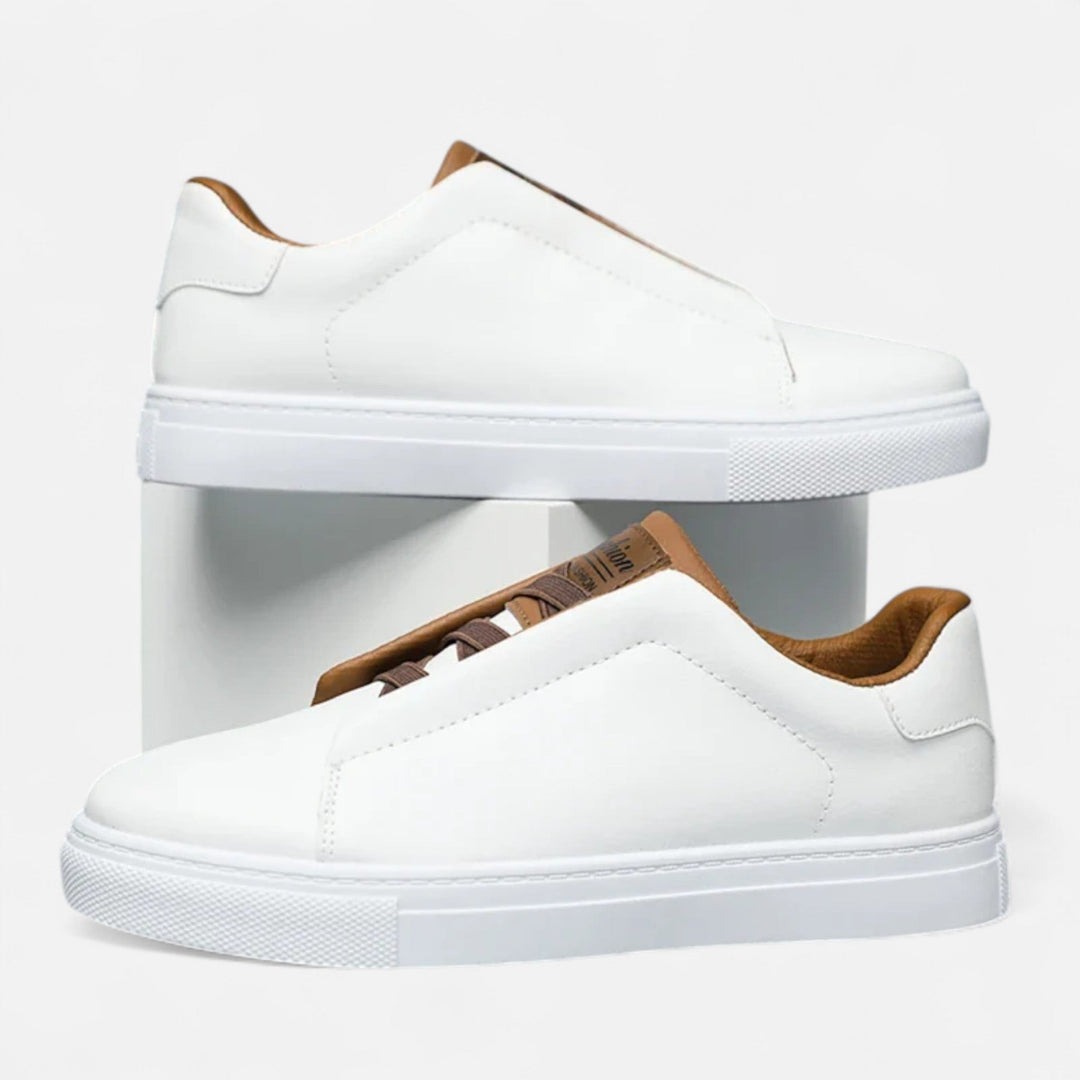 Noah | Stilvolle und bequeme Leder-Sneaker zum Hineinschlüpfen 0