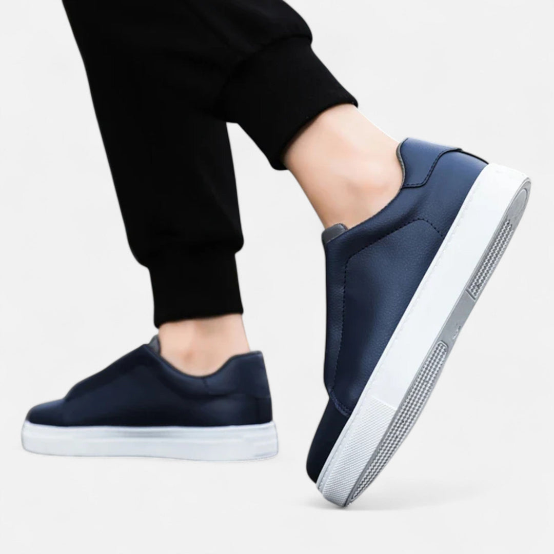 Noah | Stilvolle und bequeme Leder-Sneaker zum Hineinschlüpfen 2