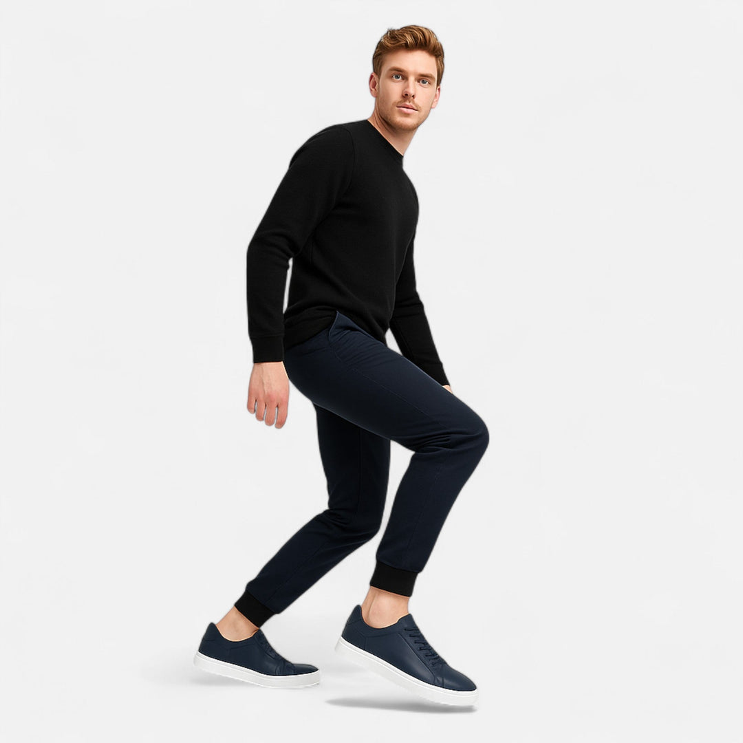 Noah | Stilvolle und bequeme Leder-Sneaker zum Hineinschlüpfen 6
