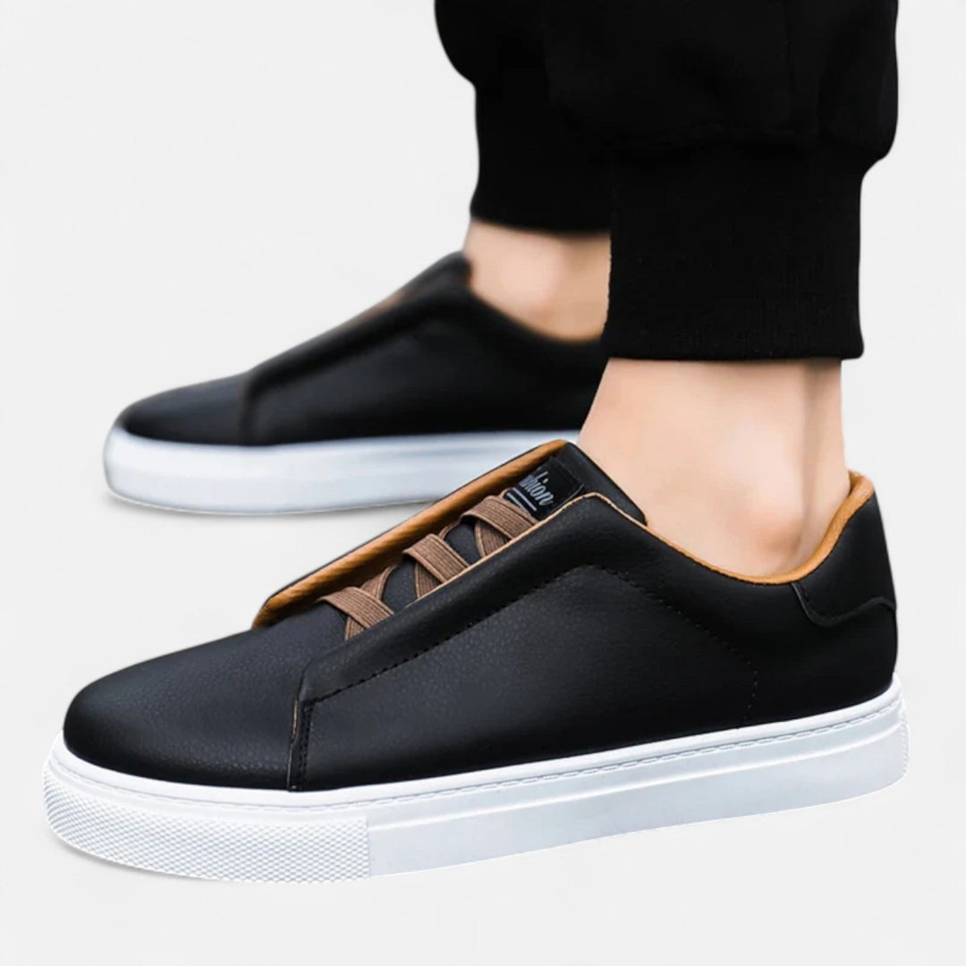 Noah | Stilvolle und bequeme Leder-Sneaker zum Hineinschlüpfen 7
