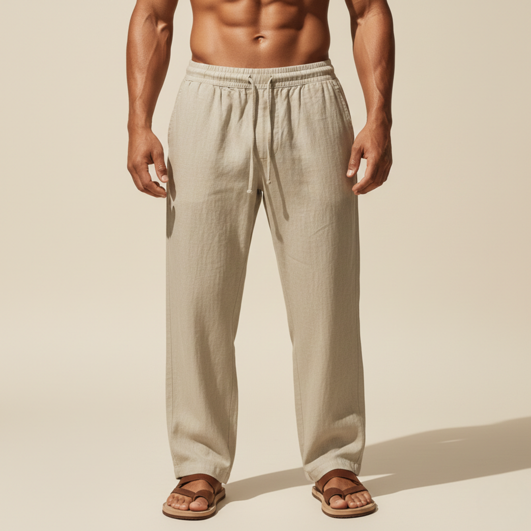Maximilian | Lässige Leinenhose