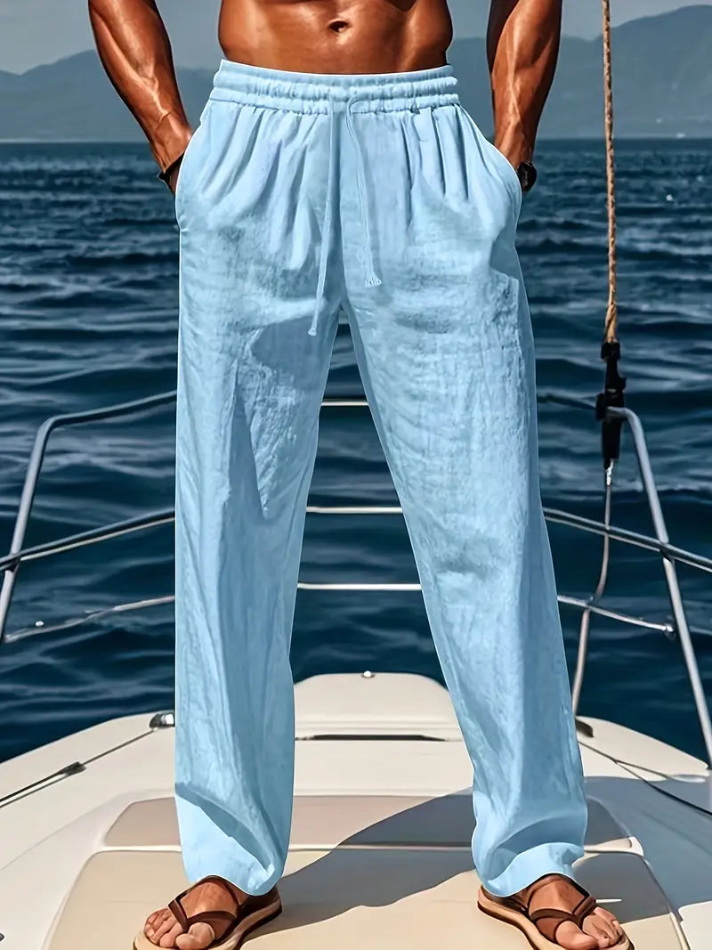 Maximilian | Lässige Leinenhose