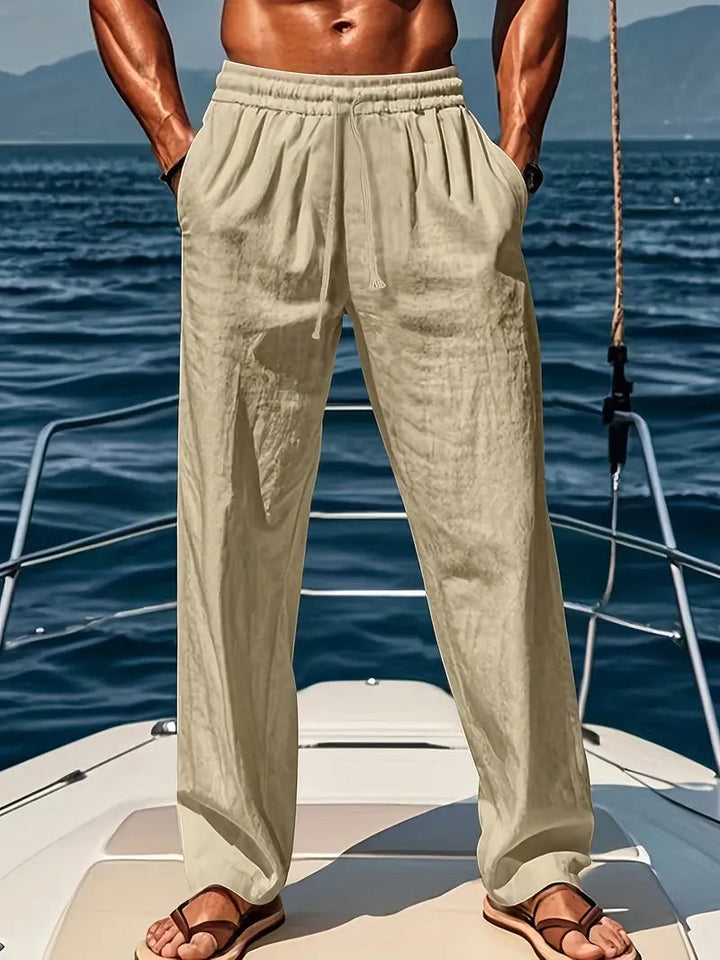 Maximilian | Lässige Leinenhose