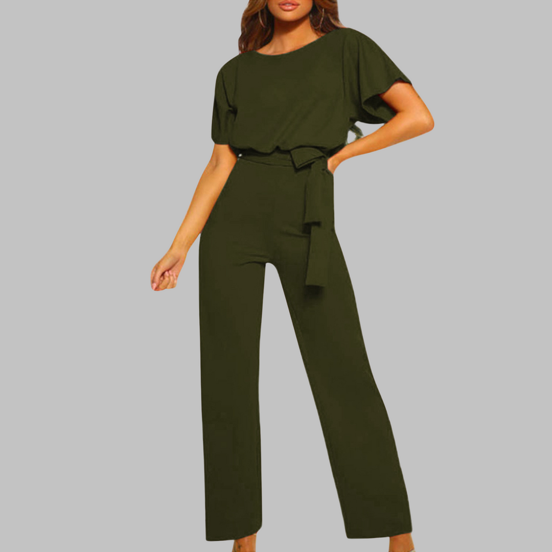Nora | Elegant, Fließend & Stilvoller Jumpsuit Damen Festlich mit Weitem Bein 7