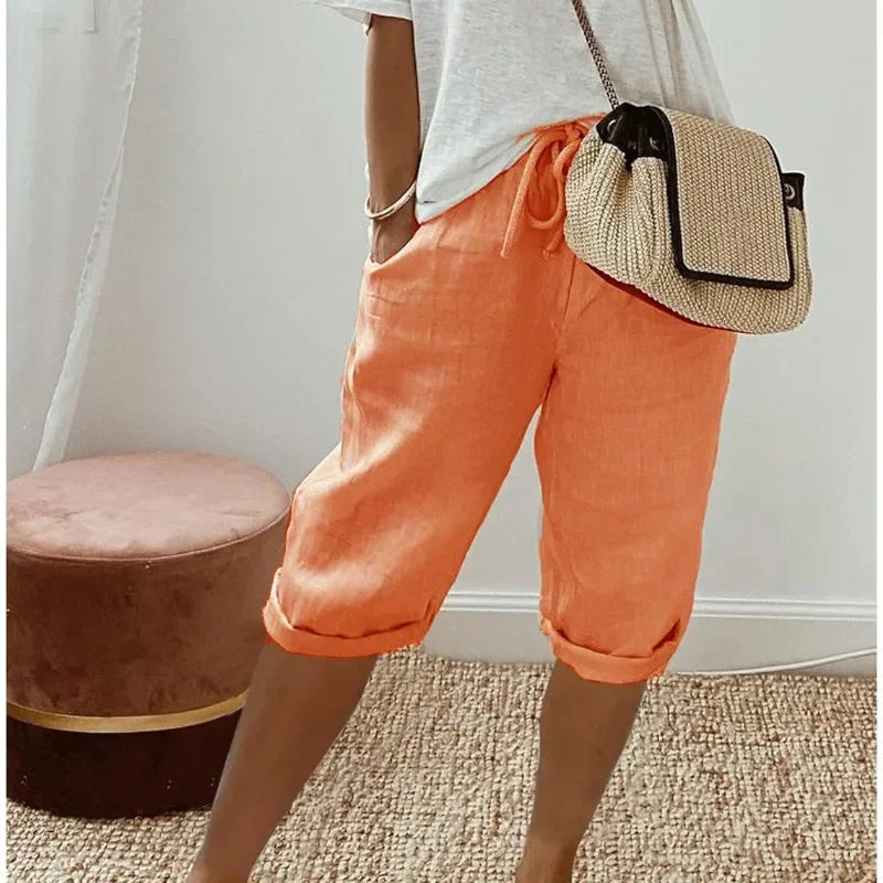 Nora | Kurze Hosen Damen – Atmungsaktiv, Bequem & Stilvoll für den Sommer 1