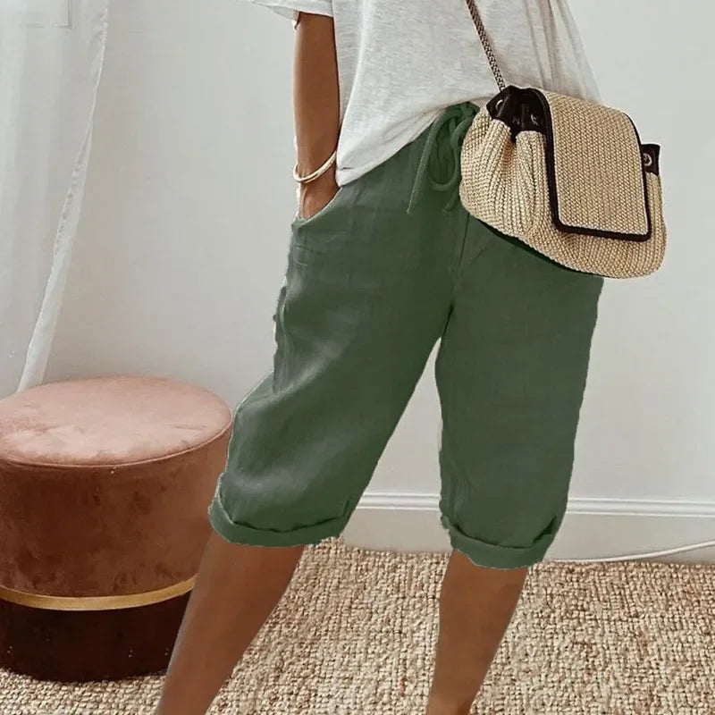 Nora | Kurze Hosen Damen – Atmungsaktiv, Bequem & Stilvoll für den Sommer 2