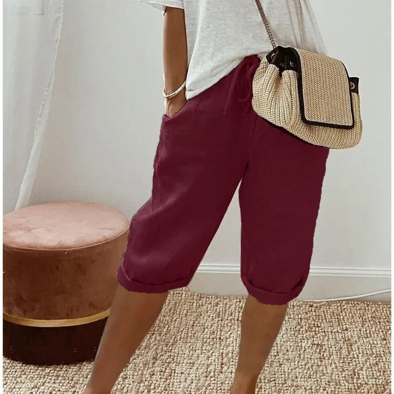 Nora | Kurze Hosen Damen – Atmungsaktiv, Bequem & Stilvoll für den Sommer 5