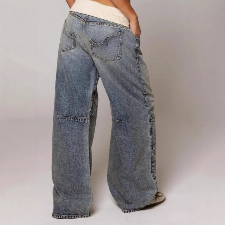 Sophia | Stilvolle & elegante Baggy Jeans