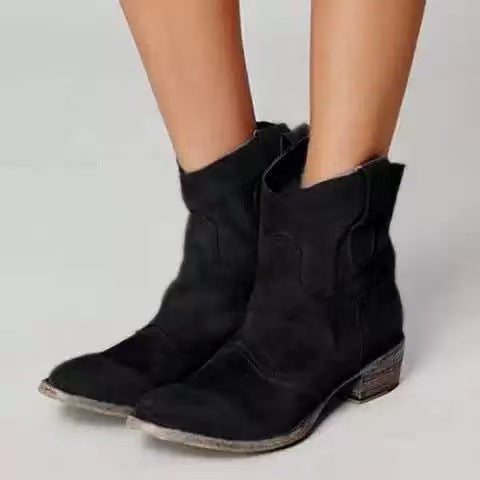 Julia | Elegante und bequeme Stiefeletten aus Wildleder