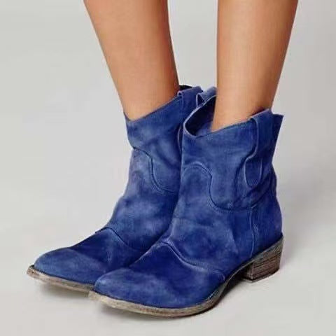 Julia | Elegante und bequeme Stiefeletten aus Wildleder