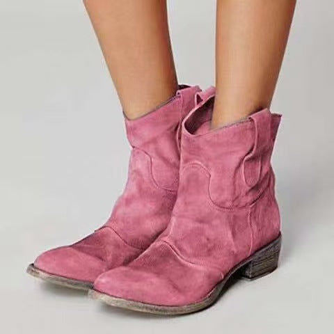Julia | Elegante und bequeme Stiefeletten aus Wildleder