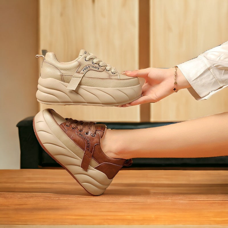 Plateausneaker für Damen | Gel-Einlegesohle mit Fußgewölbestütze