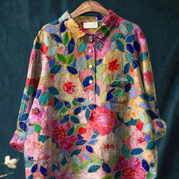 Anita Französische Vintage-Bluse Damen | Elegante Bluse