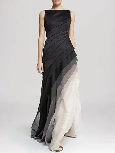 Celeste – Elegantes mehrschichtiges Abendkleid