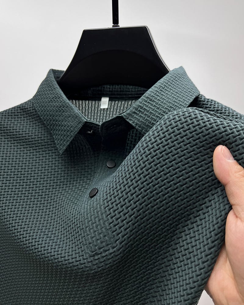 Stefan – Textured Button-Up Shirt for Men - Image 5
