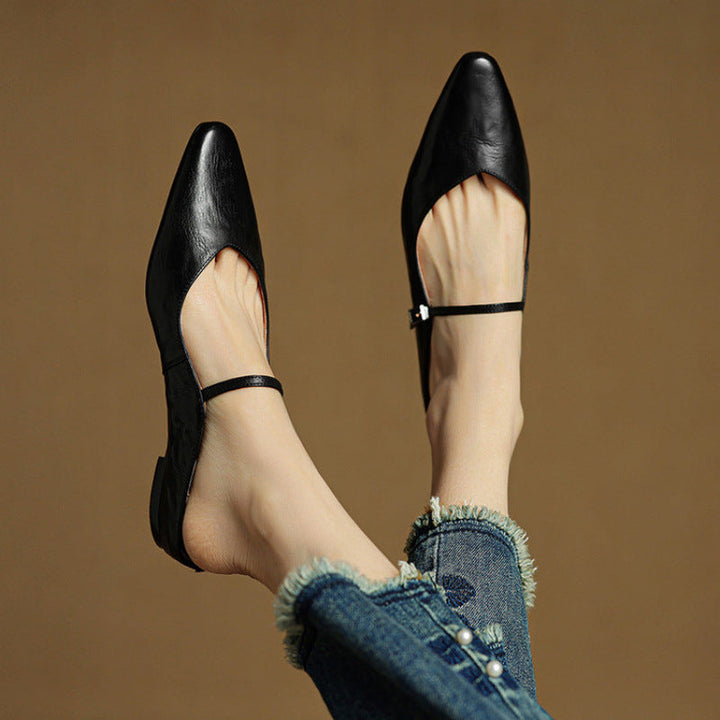Maja – Women Genuine Leather Mules - Image 16