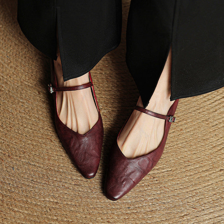 Maja – Women Genuine Leather Mules - Image 9