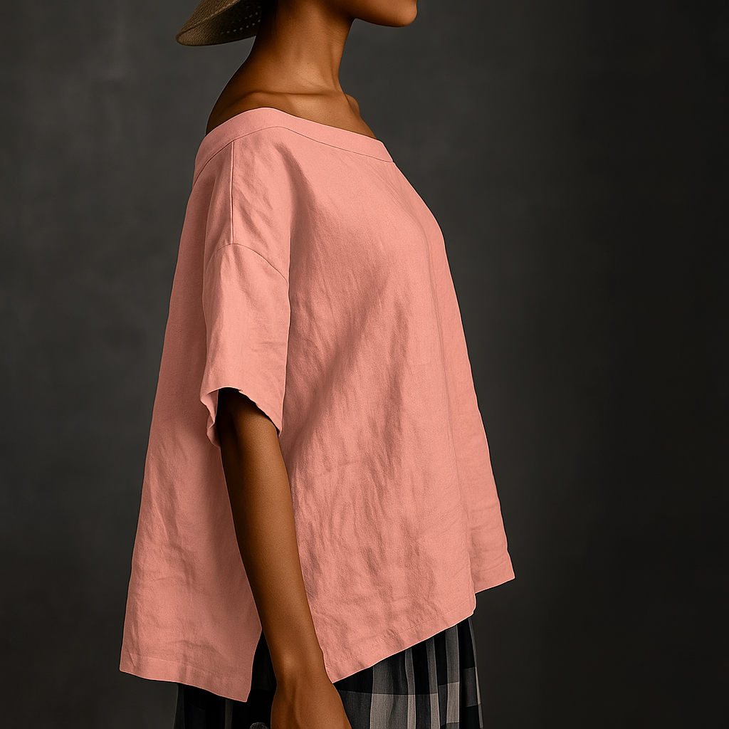 Oberteil Damen | Rundhalsausschnitt & Easy Styling