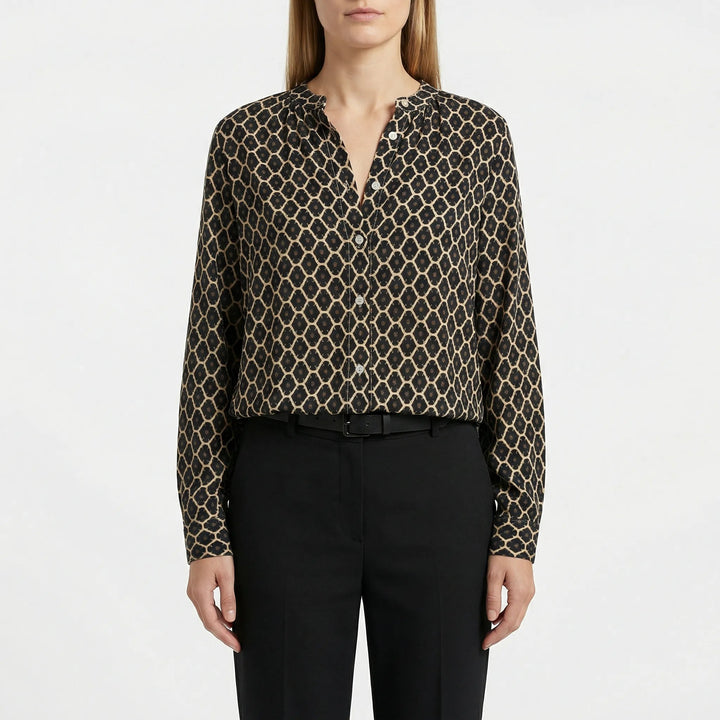 Oberteil Damen | Taillierter Schnitt & Knopfdetails