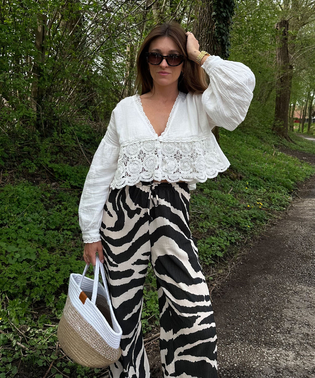 Oberteil Poci Weiß  Ladypolitan - Fashion Onlineshop für Damen   