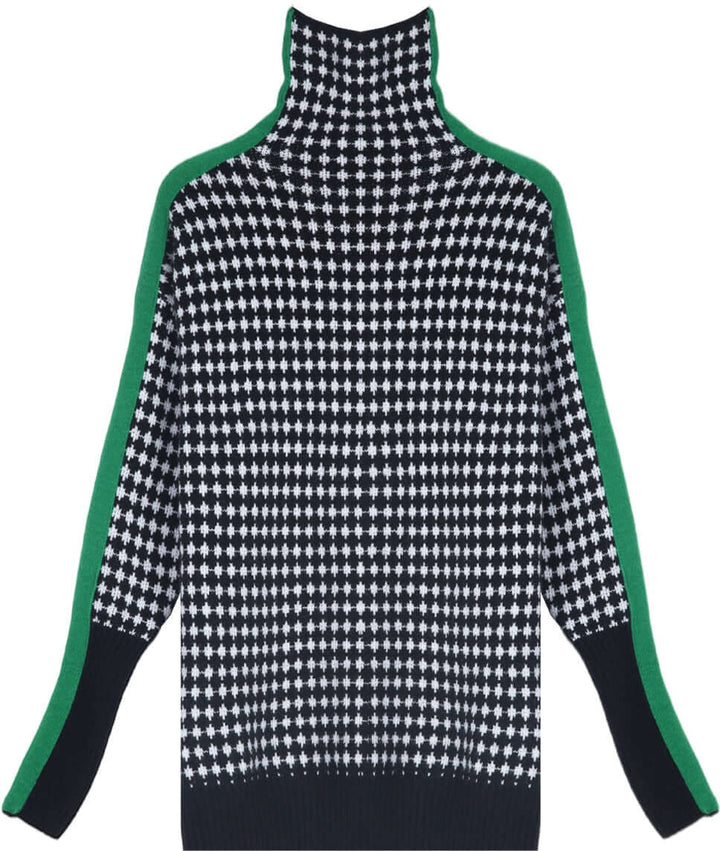 Odile - Grün gestreifter Pullover