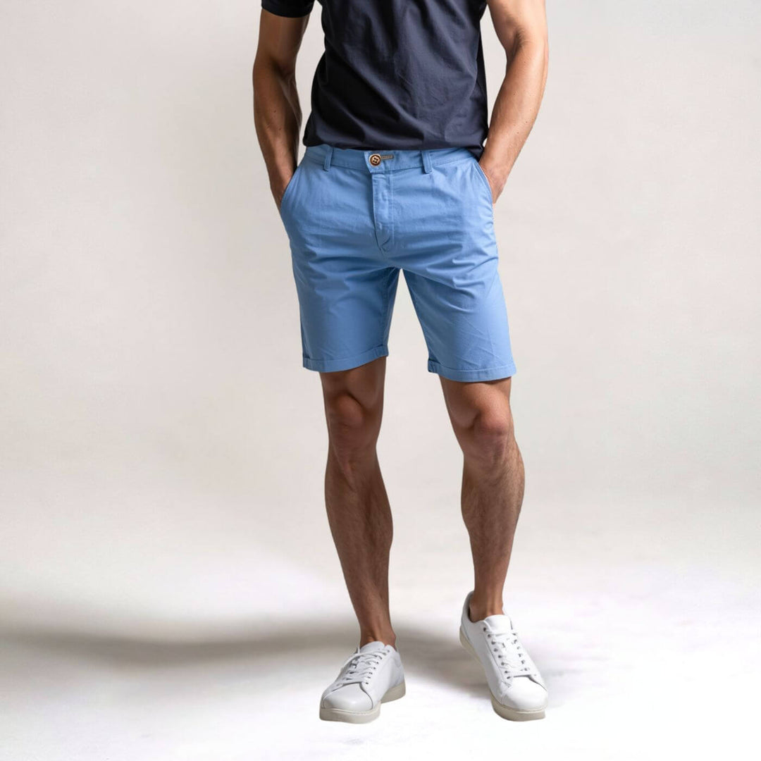 Michael | Herren Maßgeschneiderte Passform Smart-Freizeit-Shorts