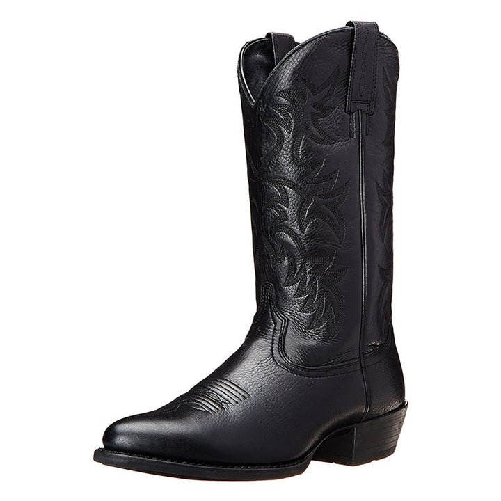 Olivie | Cowboystiefel Herren – Strapazierfähig, Bequem & Stilvoll in Schwarz 5