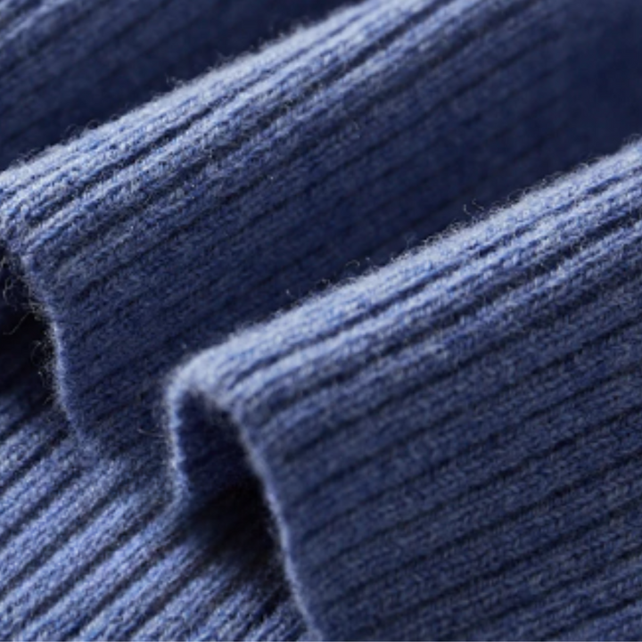 Polo Pullover mit Polokragen | Strickpullover Knopfleiste und Langarm