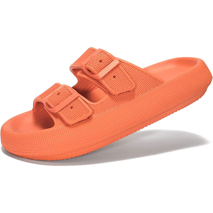Damen Orthopädische Sandalen Verstellbar mit Fußgewölbestütze