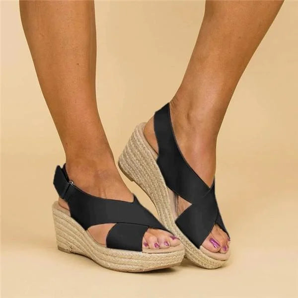 Orthopädische Keilabsatz Damen | Espadrilles mit Komfort & Stil